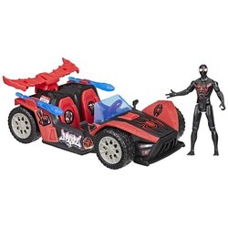 Miles Morales Remix Raceautofiguur, figuur en auto, vanaf 4 jaar, Marv