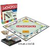 Klassiek Monopoly, bordspel, met opbergdoos en grote pionnen, 2 tot 6 