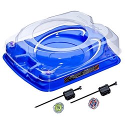 Set de batalla Beyblade X Shockwave con estadio Beystadium, 2 peonzas 