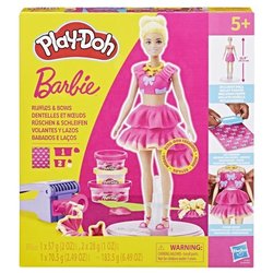 Set di pasta modellabile Play-Doh Barbie Lace and Bows
