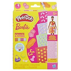 Play-Doh Barbie Flowers and Florets, ricariche per set di pasta da mod