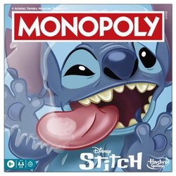 Monopoly Stitch, juego de mesa, de 2 a 4 jugadores, 30 minutos, edició