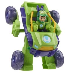 Armatura e veicolo Mecha 2 in 1 di Iron Hulk, Marvel Iron Man e i suoi
