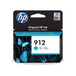 HP 912 Cartouche d encre cyan authentique (3YL77AE) pour HP OfficeJet 