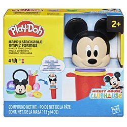 Play-Doh Disney Junior Empil  Formes, Coffret de pâte a modeler Mickey