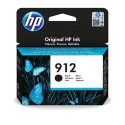 Cartucho de inyección de tinta HP 912, negro, inyección de tinta, 300 