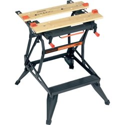 BLACK & DECKER Banco de trabajo, sujeción vertical WM550