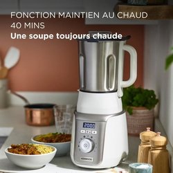 Frullatore riscaldante - Kenwood SOUPEASY+ - CBL30.000CP - 1000 W - 1,