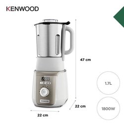 Frullatore riscaldante - Kenwood SOUPEASY+ - CBL30.000CP - 1000 W - 1,