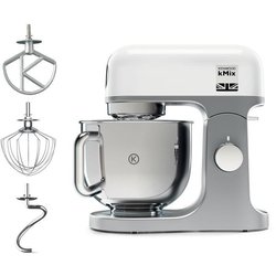 Robot pâtissier kMix KENWOOD KMX750WH - Blanc - 1000 W - Bol acier ino