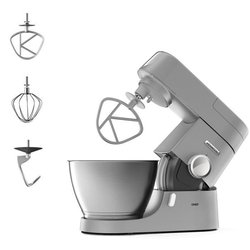 Robot pâtissier Chef - KENWOOD - KVC3100S - Bol Inox 4,6 L - Pétrin, f