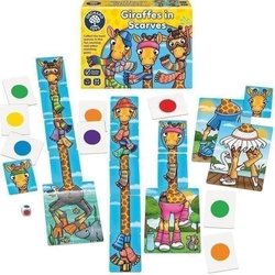 Giraffes and their colorful scarves - ORCHARD
