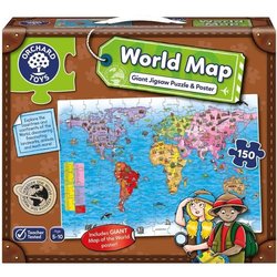 World Map - Puzzle - ORCHARD