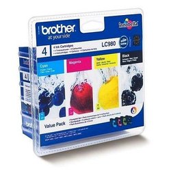 Brother LC980 Multipack Cartuchos de tinta de color ...