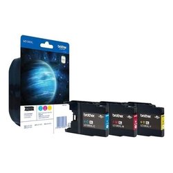 BROTHER LC-1280 inktcartridge - cyaan, magenta en geel - Extra hoge ca