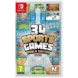 34 Sports Games World Edition  Nintendo Switch-Spiel