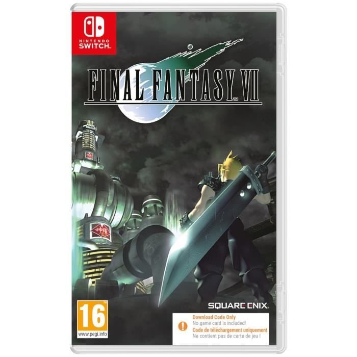 Final Fantasy VII - Gioco per Nintendo Switch - Codice nella confezion