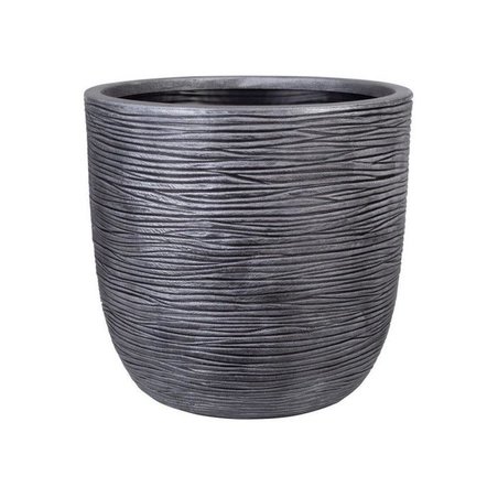 Vaso per fiori - STRATA - L - Rotondo - Amalfi - Ø 42,5cm x 40cm H - C