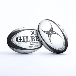 Ballon de rugby d entrainement - GTR4000 - Noir - GILBERT - Taille 3