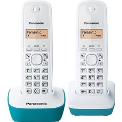 Panasonic KX-TG1612FRC Duo-Mobiltelefon ohne Anrufbeantworter Weiß Bla