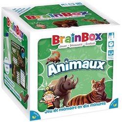 Gioco da tavolo - BrainBox - Animali - Gioco di osservazione e memoria