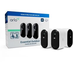 Telecamera di sicurezza connessa ARLO Essential2 - Confezione da 3 - R
