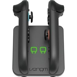 Dubbel oplaadstation - VENOM - Voor Nintendo Switch Joy-Con 2 - Zwart