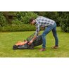BLACK & DECKER Mower 34cm 1400W - Mango de bicicleta BEMW461BH