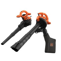 2600 W BLACK+DECKER BEBL260-QS kabelgebundener Gebläse-Staubsauger  F