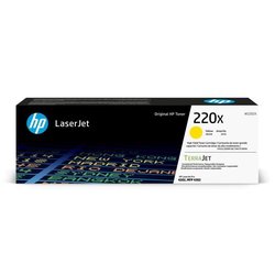 Original HP 220X Yellow High Yield Toner Cartridge (W2202X) for HP Las