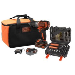 Taladro percutor - BLACK+DECKER - BL188ME2SA-QW - 18 V - 2 baterías - 