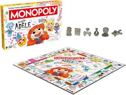 MONOPOLY Mortelle Adele - Juego de mesa - MOVIMIENTOS GANADORES - A pa