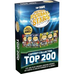 Top Trumps Weltfußballstars TOP 200  Sammlerpackung  Brettspiel  GE