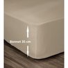 D.Housse 180x200x35 Beige