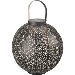 Damaskus Solar Lantern in Metal Opening