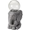 Elefant -Kugelharz und Glas