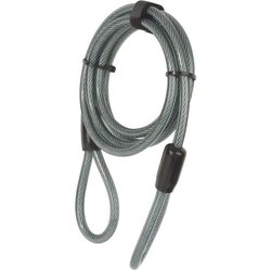 YALE Antidiefstal-spiraalkabel met 2 lussen - voor fiets, MTB - 220 cm