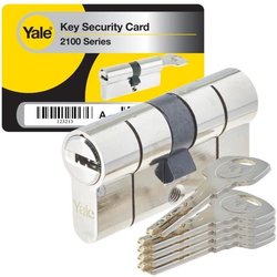 Cilindro de cierre desmontable YALE - Para puerta de entrada / exterio