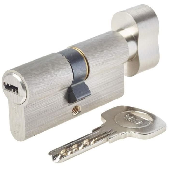 Cilindro serratura YALE - Per porta esterna / ingresso - 6 perni - 4 c