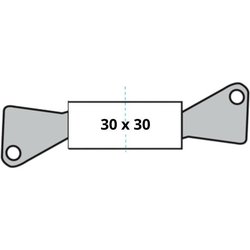 Cilindro serratura YALE - Per porta esterna / ingresso - 6 perni - 4 c