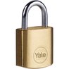 Lucchetto in ottone - YALE - Y110B/20/111/4 - 20mm - Arco in acciaio -