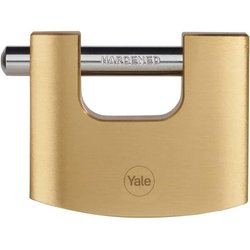 Cadenas de sécurité en laiton YALE Y114B/70/113/1 - anse acier cémenté