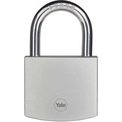 Lucchetto in Ottone - YALE - Y120DB/60/135/1 - Esterno - Cromato 60 mm