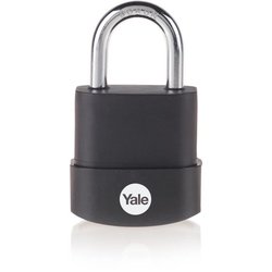 YALE High security laminated steel padlock 45 mm thermoplastic protect