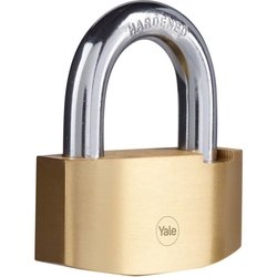 Lucchetto di sicurezza a martello - YALE - Y2B/80/138/1 - Ottone 80 mm
