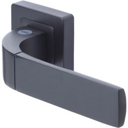 YALE - YPP7-B-PC Poignée de porte carré de 7 noir YALE - Modele Bologn