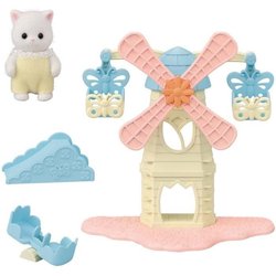 Figurines miniatures - SYLVANIAN FAMILIES - Le moulin des bébés - Inté