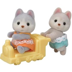 Sylvanian Families - Los gemelos Husky