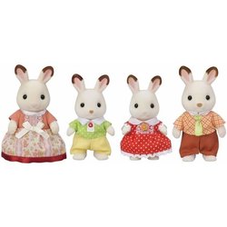 La familia de conejo de chocolate - Familias Sylvanian - 5655 - de 3 a