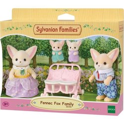 Poupée - SYLVANIAN FAMILIES - Famille Fennec - Multicolore - Articulée